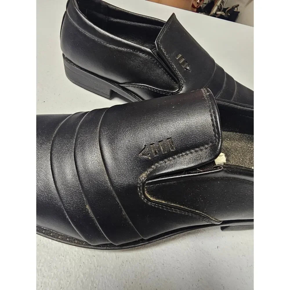 NWOB Glory Interest men's slip-on Wedding Business Church Dress Shoes size 9